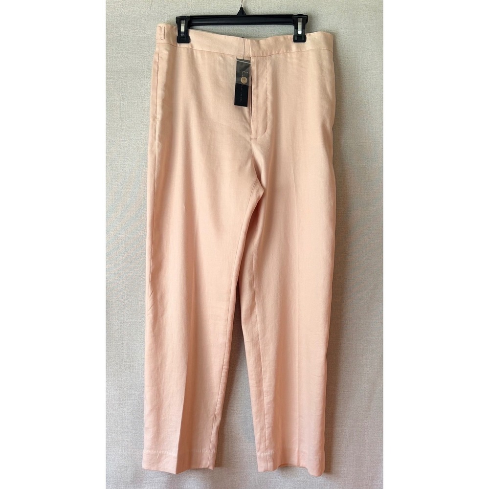 NWT Marc by Marc Jacobs Pale Blush High Rise Cropped Pants Designer Size 8